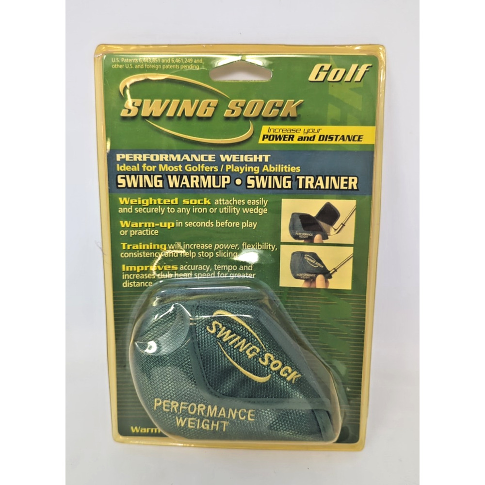 Swing Sock Swing Warmup & Swing Trainer Performance Weight - Brand New & Sealed!